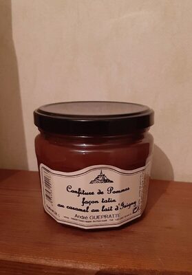 Confiture de pommes façon pommes au caramel au lait d'Isigny