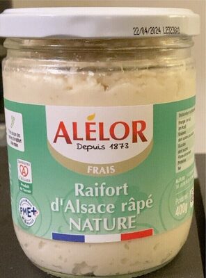 Raifort d’Alsace râpé nature