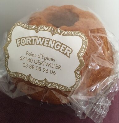 Pain d'épice en forme de Kougelhopf front packaging