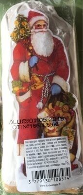 Père Noël En Pain D'épices Glacé Au Sucre