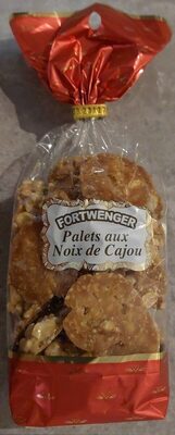 Palets aux noix de Cajou front packaging