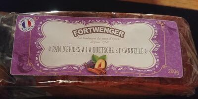Pain d'épices à la quetsche et cannelle