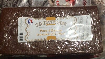 Pain d’Epices tranché 15% miel