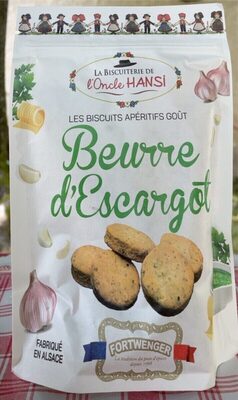 Les biscuits apéro beurre d’escargot