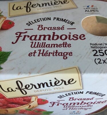 Yaourt brassé Framboise