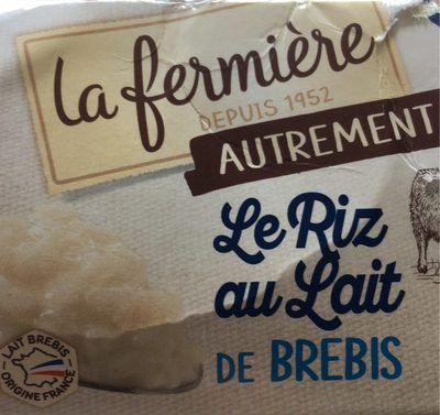 Le Riz au lait de Brebis