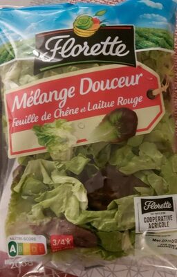 Mélange douceur Feuille de chêne et laitue rouge