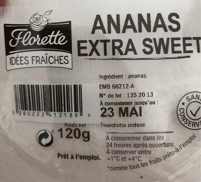 Ananas extra sweet