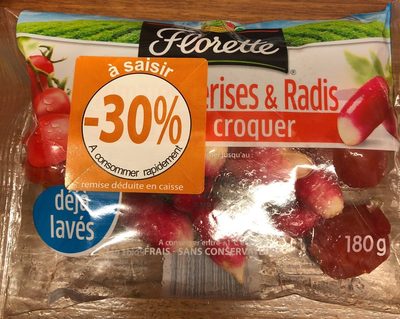 Tomates cerise et radis a croquer