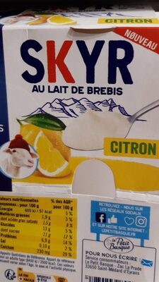 Skyr lait de brebis