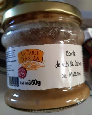 Cocotte de volaille crémée aux mousserons