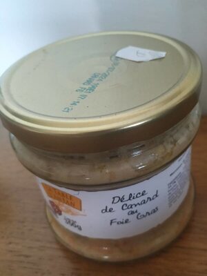 Délice de canard au foie gras