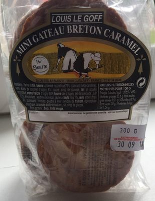 Mini Gâteau Breton Caramel