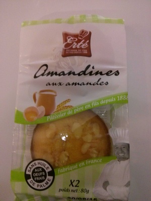 Amandines aux Amandes