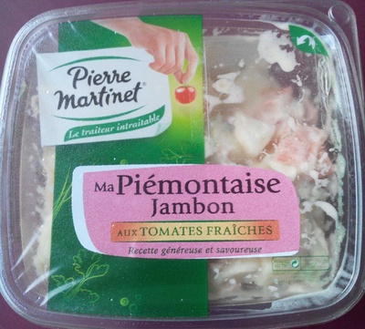 Ma piémontaise jambon front packaging
