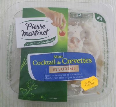 Mon Cocktail de crevettes et Surimi