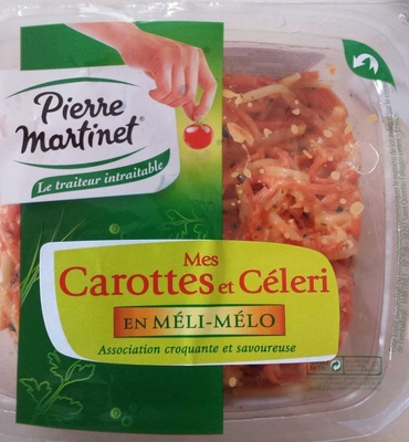 Mes carottes et céléri en méli-mélo front packaging