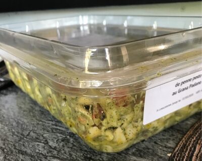 salade italienne de penne pesto au parmigiano regiano