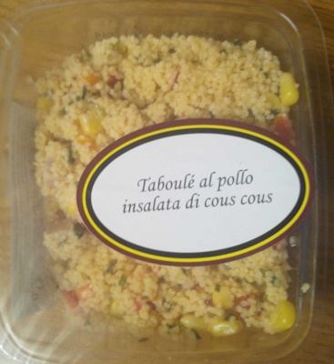 Taboulé al pollo insalata di cous cous