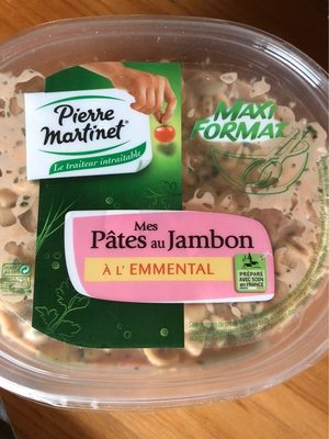 Pates au jambon front packaging