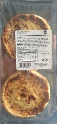 2 Quiches Lorraines front packaging