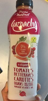 Gazpacho  4 légumes front packaging