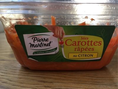 Mes Carottes râpées au Citron