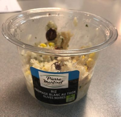 Riz fromage blanc au thon