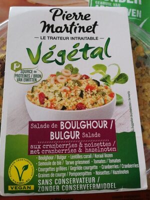 Pierre martinet boulghour en salade