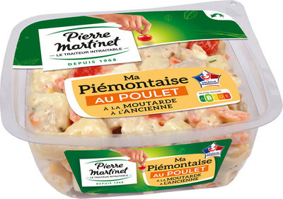 Ma piémontaise poulet à la moutarde à l'ancienne front packaging