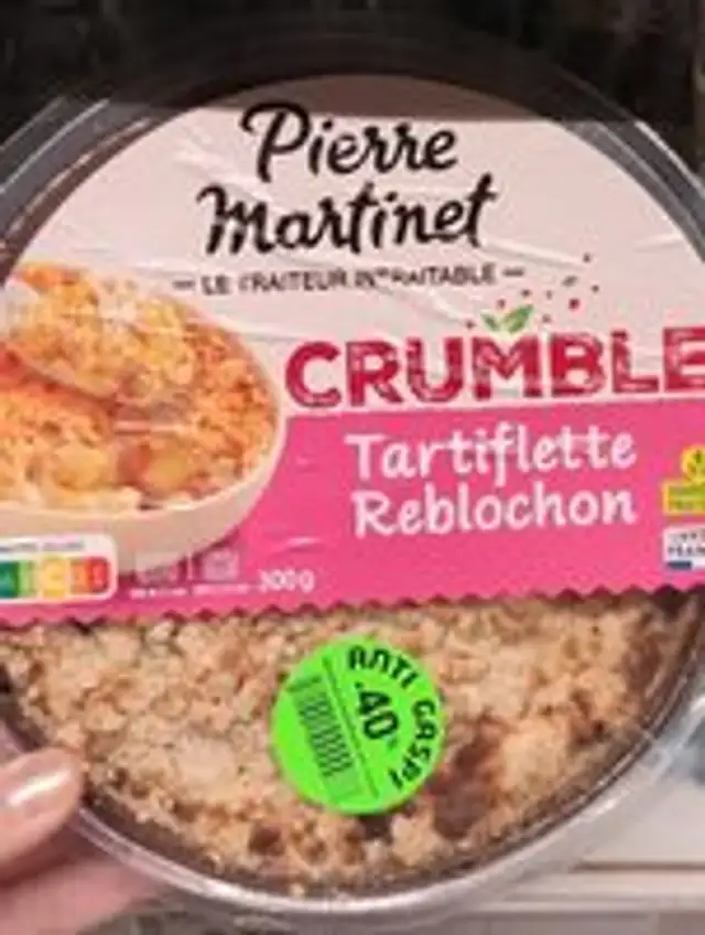 Crumble Tartiflette Reblochon