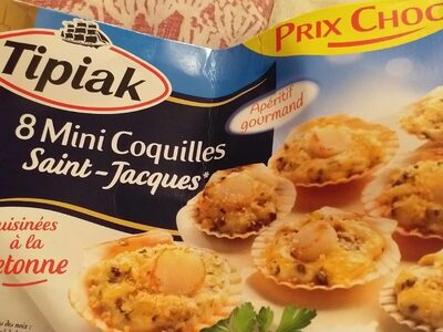 8 mini coquilles saint jacques