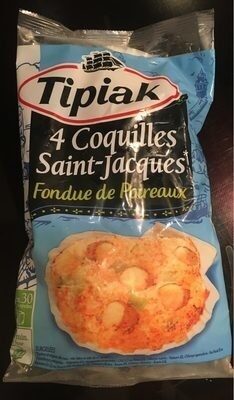4 coquilles st jacques fondue de poireaux