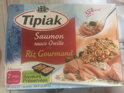 Saumon sauce oseille riz gourmand