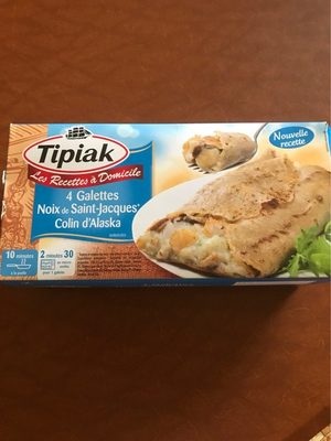 Galettes noix de St Jacques X 4