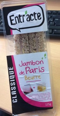 Sandwich Jambon Beurre Au Pain De Mie Complet