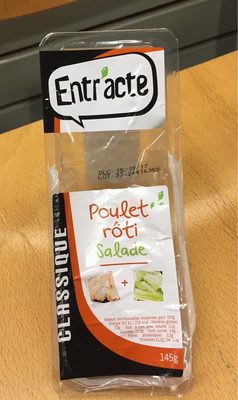 Sandwich Poulet Rôti Salade Et Mayonnaise Allégée