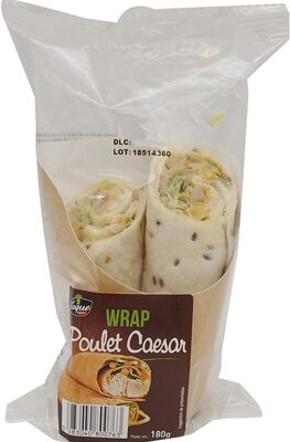 Wrap poulet caesar