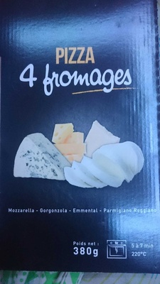 Pizza 4 fromages