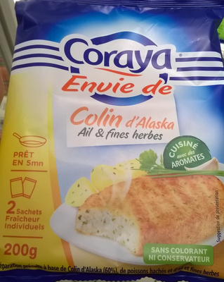 Prêt à poêler Colin d’Alaska Beurre Citronné