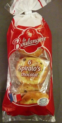 6 spiralo's chocolat
