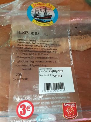Filets de harengs