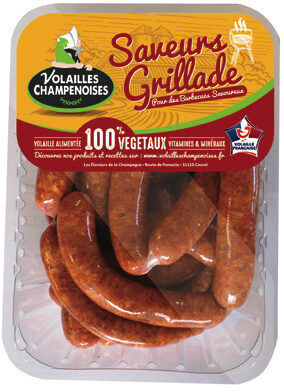 Merguez de volaille en chapelet