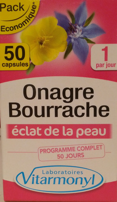 Onagre Bourrache éclat de la peau
