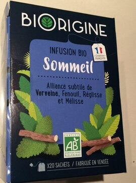 Infusion sommeil