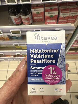 vitavea melatonine  valériane passiflore