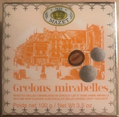 Grelons mirabelles front packaging