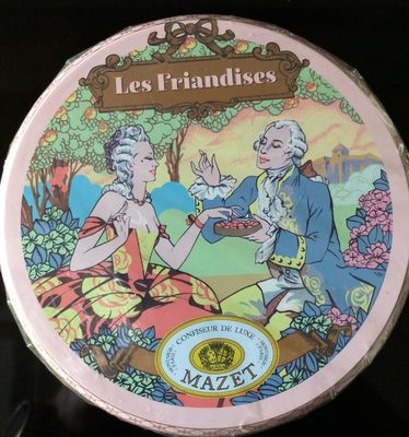 Les friandises front packaging