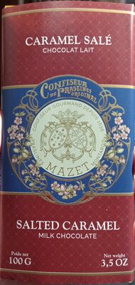 Chocolat lait Caramel salé