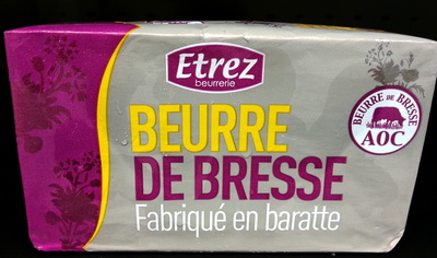 Beurre front packaging